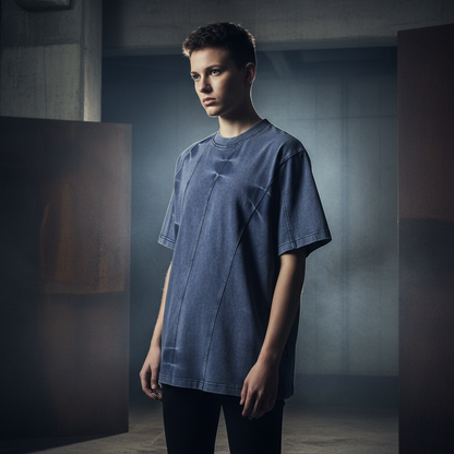 T-Shirt Tie-Dye délavé