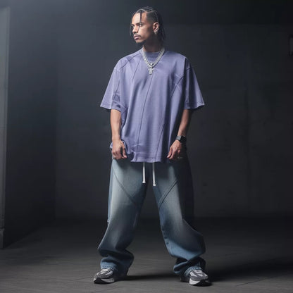 T-Shirt Tie-Dye délavé