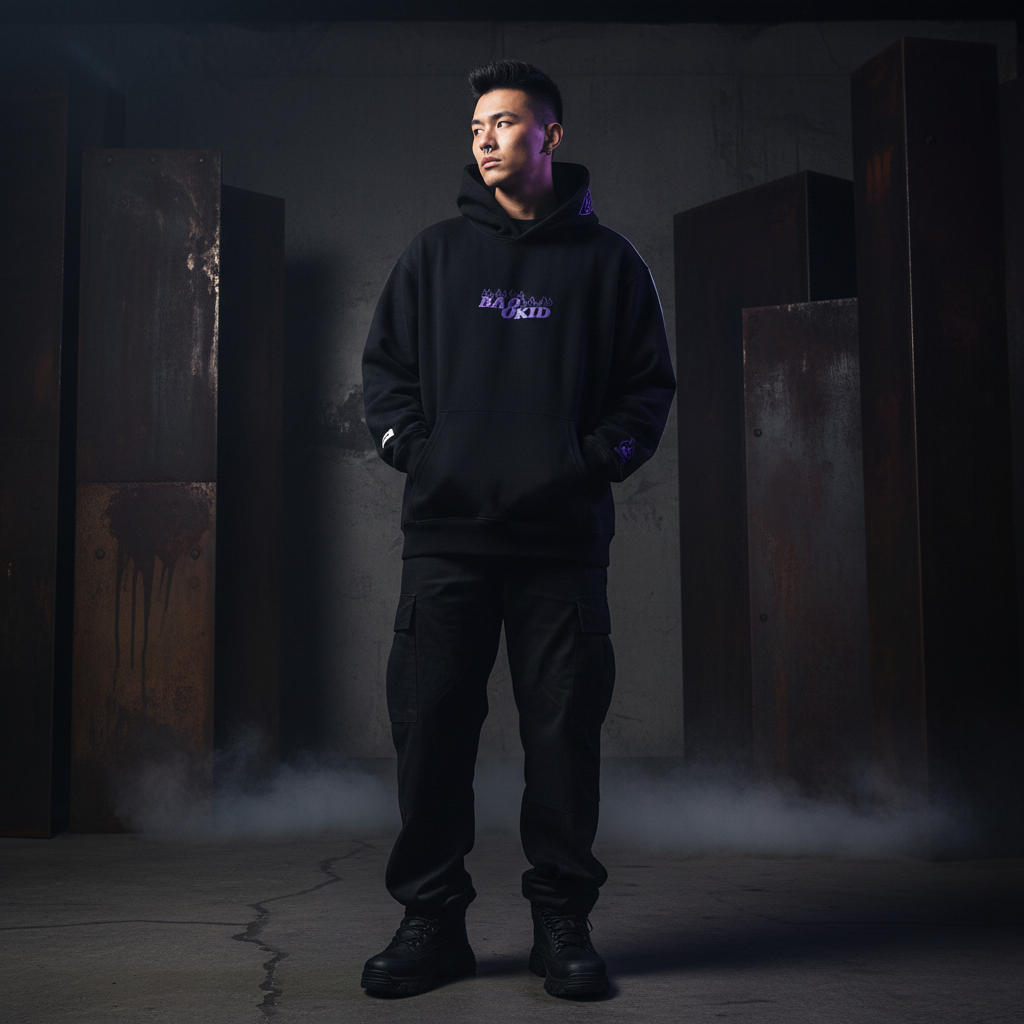 Sweat à capuche BA8KID