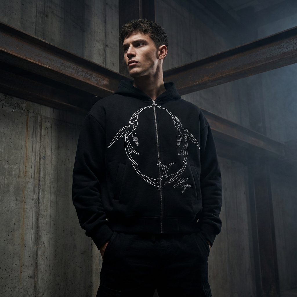 Veste zip à capuche Hope