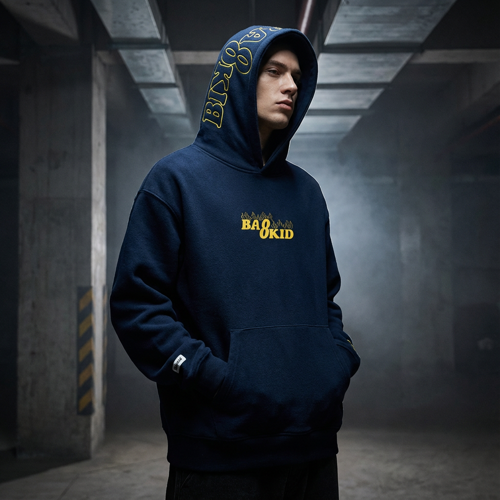 Sweat à capuche BA8KID